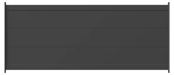 Pannello di recinzione in alluminio verniciato grigio GARDENGATE Panello Prado L 200 x H 98.6 cm