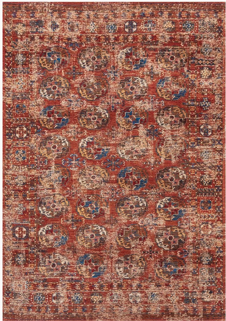 Tappeto jacquard lavabile da interno-esterno Aksou