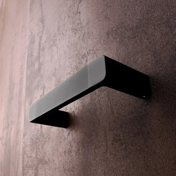 NIMCO MAC 29035-90 - Appendiabiti da parete MAYA 36 cm opaco nero