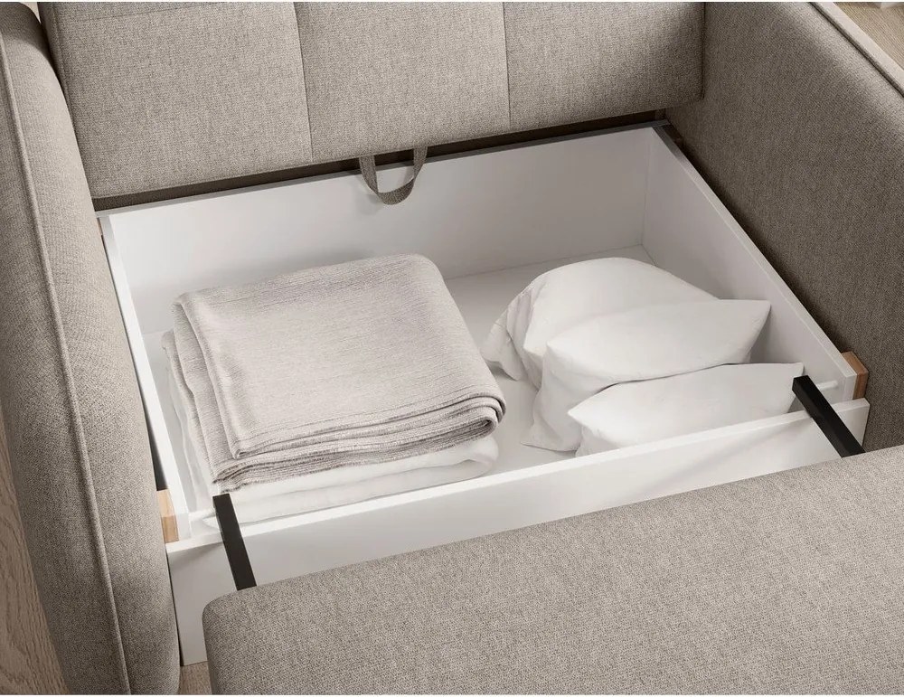 Poltrona beige Laine – ELTAP