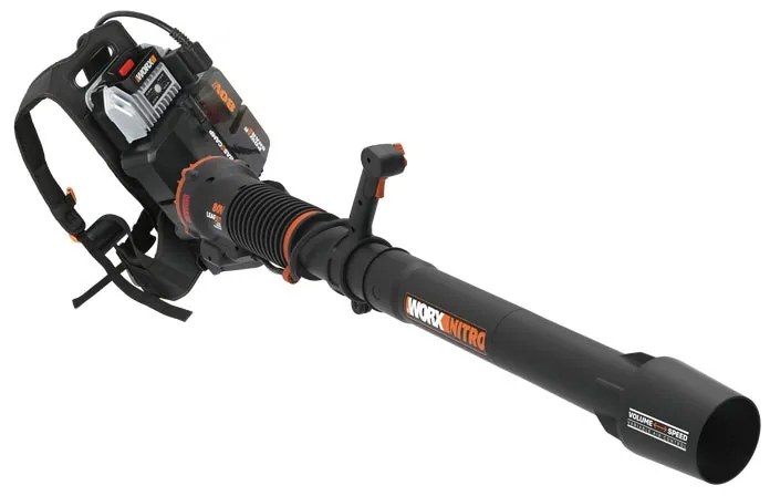 Soffiatore a batteria WORX WG572E, 80 V 4 batterie incluse