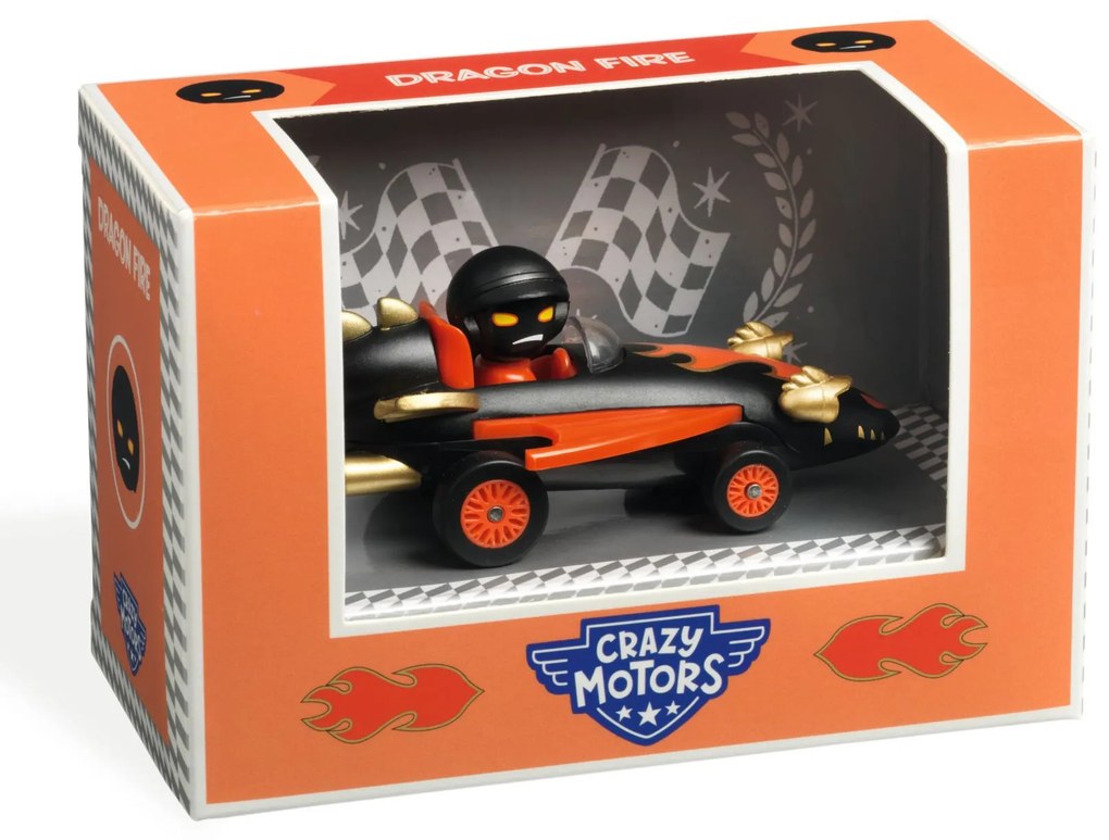 Pacchetto Crazy Motors - Dragon Fire + Speed Bat + Fangio Octo