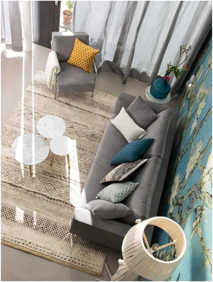 Cuscino giallo con imbottitura , 45 x 45 cm Monty - Zuiver