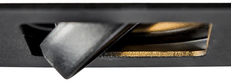 Set di 6 faretti da incasso quadrati neri orientabili - Artemis