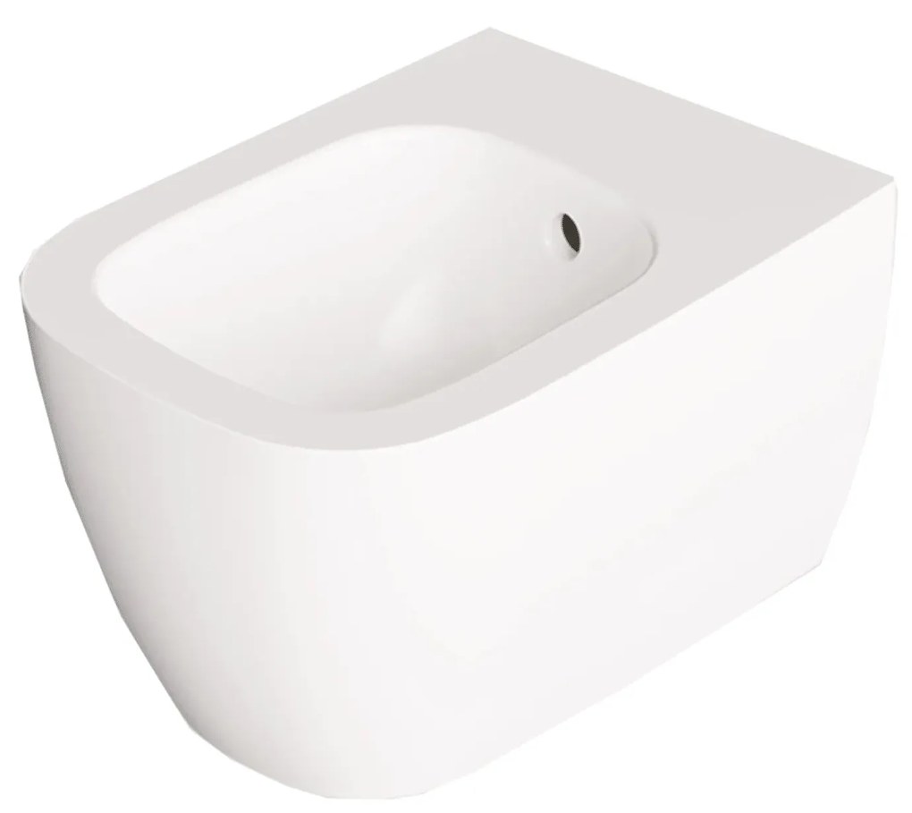 Bidet Sospeso Alice Ceramica "Wunder" Bianco Lucido