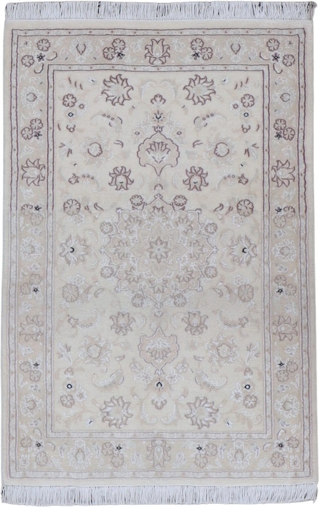 Nain Tappeto 120x80 (Iran) Annodato A Mano