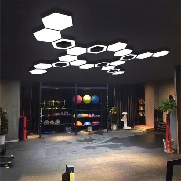 LED lampadario a cavo LED/20W/230V nero