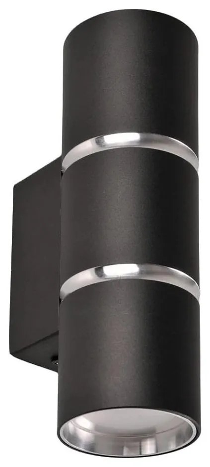 Applique BAMBOO 2xGU10/10W/230V nero