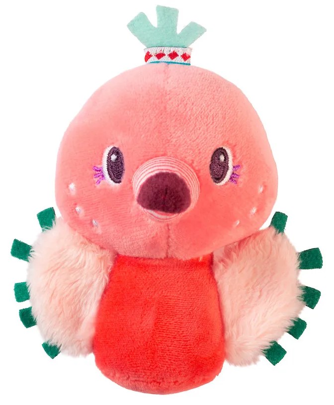 Lilliputiens - Fenicottero Anais - Mini sonaglio