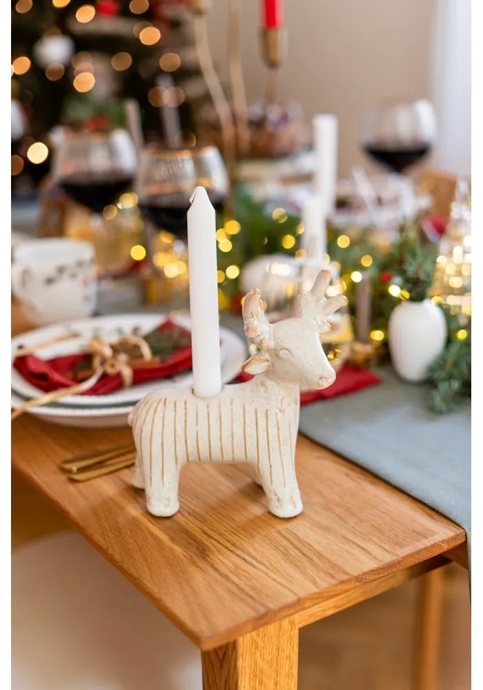 Candeliere in gres Elef - Bloomingville