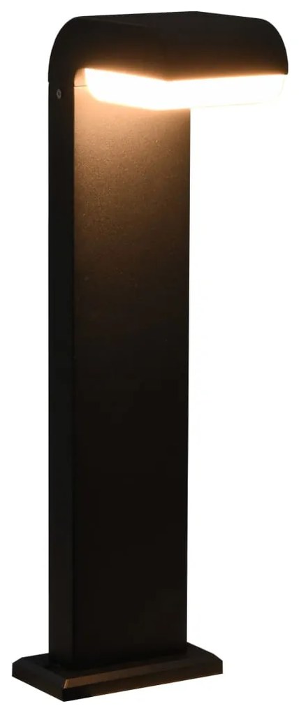 Lampada Da Esterno A Led 9 W Nera Ovale /