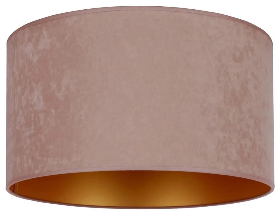 Duolla - Plafoniera ROLLER 1xE27/15W/230V diametro 40 cm beige/oro