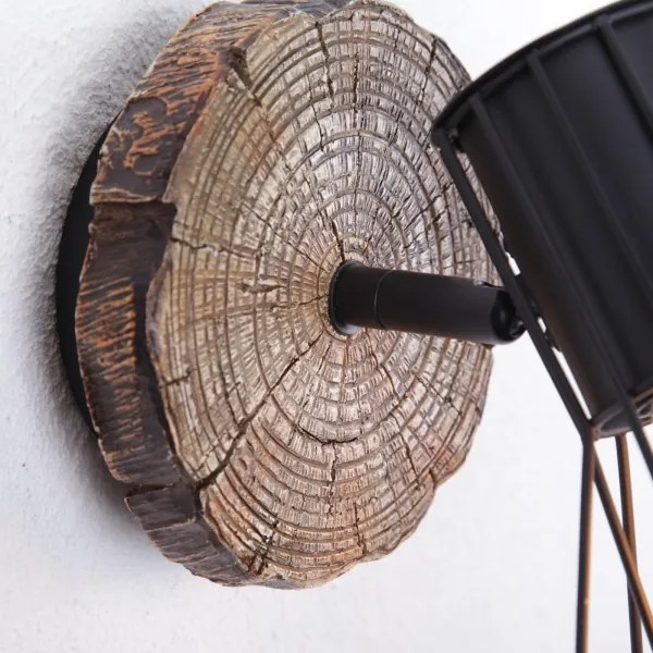 Globo 54017W-1 - Faretto da parete PRISKA 1xE27/60W/230V