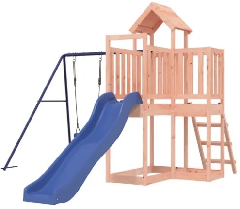 Set da Gioco da Esterno in Legno Massello di Douglas