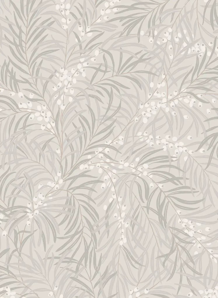 Sandberg Carta da parati Idun - Mineral Grey