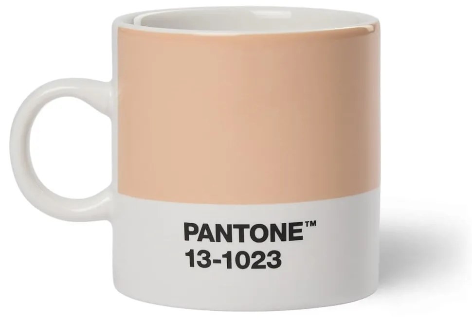 Tazza da espresso in ceramica arancione 120 ml Peach Fuzz 13-1023 - Pantone