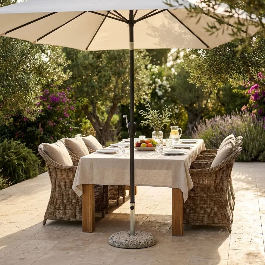 MARITUS - ombrellone da giardino palo centrale 2 x 3 m