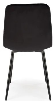 Sedia da pranzo ORIS, 1 pezzo, nera