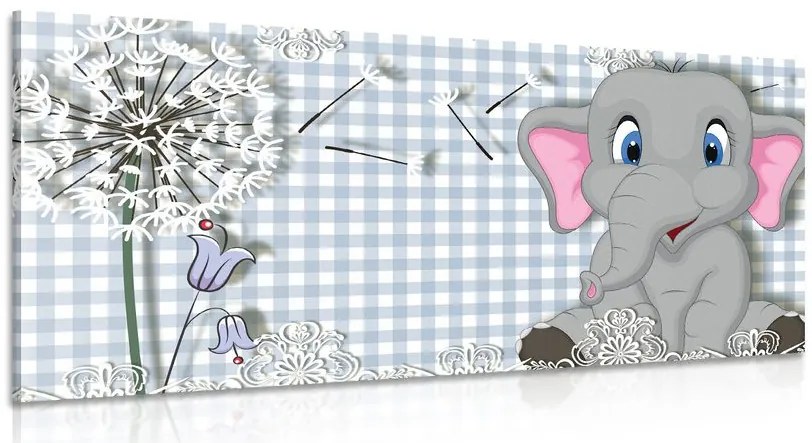 Stampa su tela – Piccolo elefante