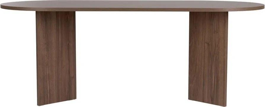 Tavolo da pranzo con effetto noce 90x200 cm Sabella – Kalune Design