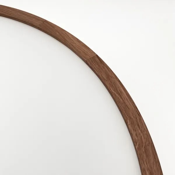 Brilagi - Plafoniera LED CARVALHO 4xE27/60W/230V finitura rovere ciliegio Ø 57,5 cm