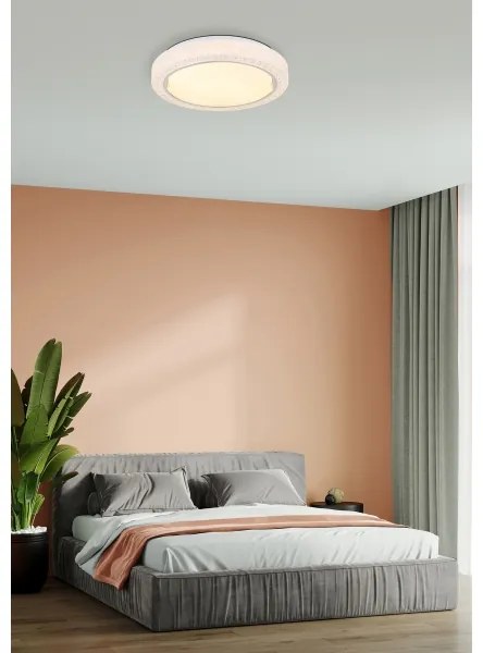 Globo 41265 - Plafoniera LED LIAMI LED/24W/230V diametro 40 cm 3000K bianco