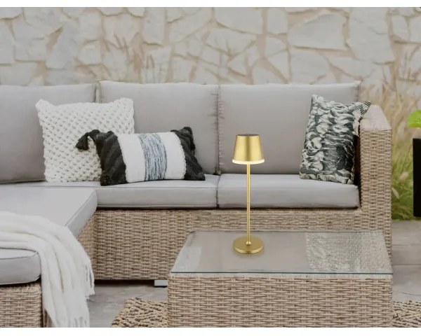 Globo 36637GM - Lampada LED solare LED/0,6W/3V 3000K IP44 oro