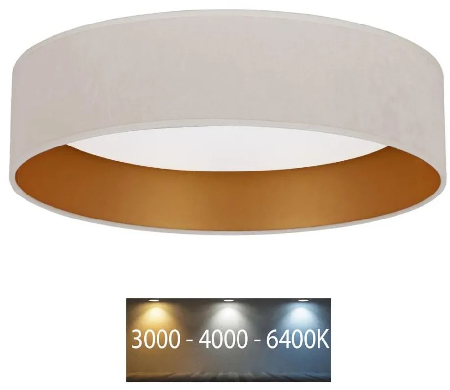Brilagi - Plafoniera LED VELVET LED/12W/230V d. 30 cm 3000K/4000K/6400K