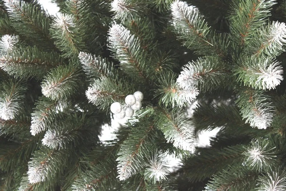 Albero di Natale di neve con sorbo 220 cm