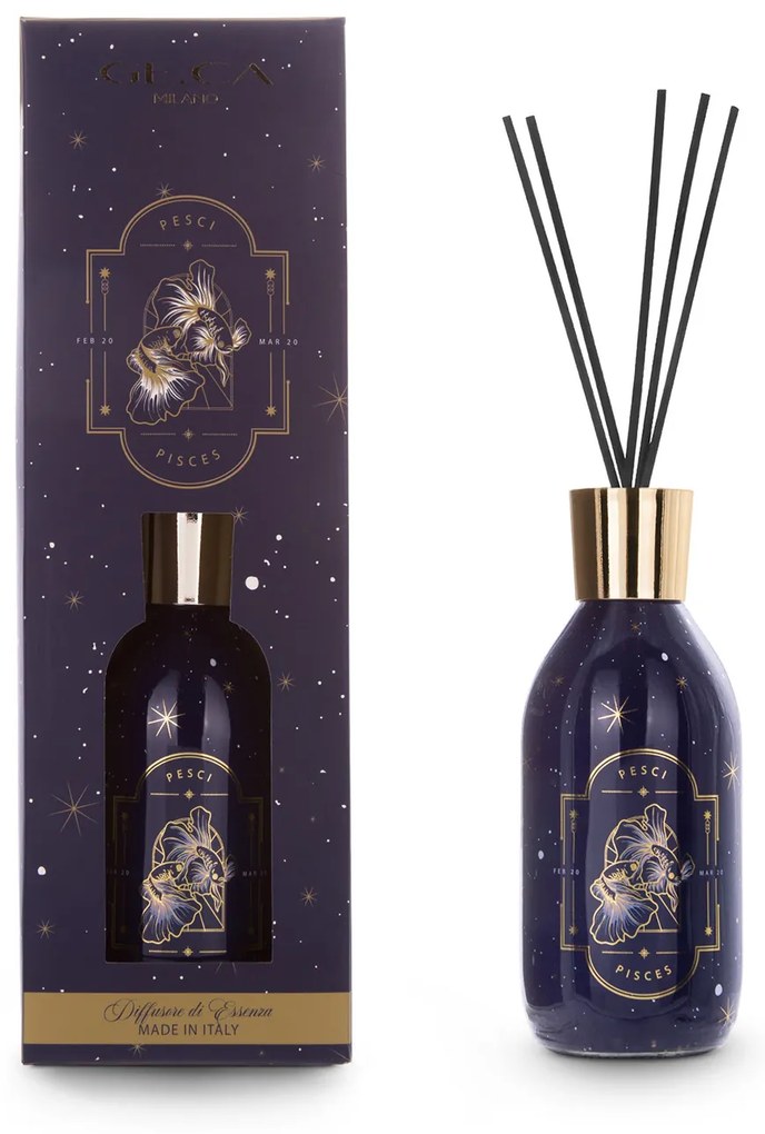Diffusore ambiente Pesci 500 ml con bastoncini