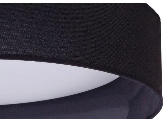 Duolla - Plafoniera LED ROLLER LED/24W/230V diametro 45 cm nero