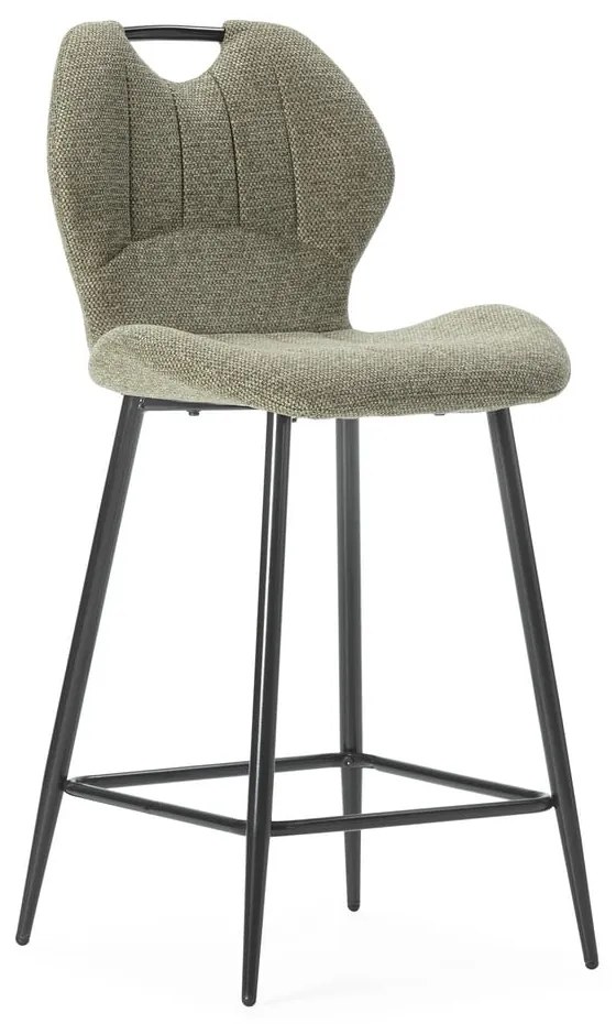 Set di 2 sgabelli da bar verdi (altezza seduta 65 cm) Muli - Marckeric