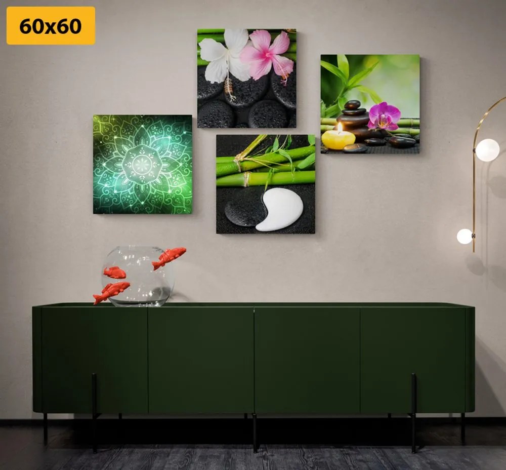 Set di quadri – Con tocco di tranquillità