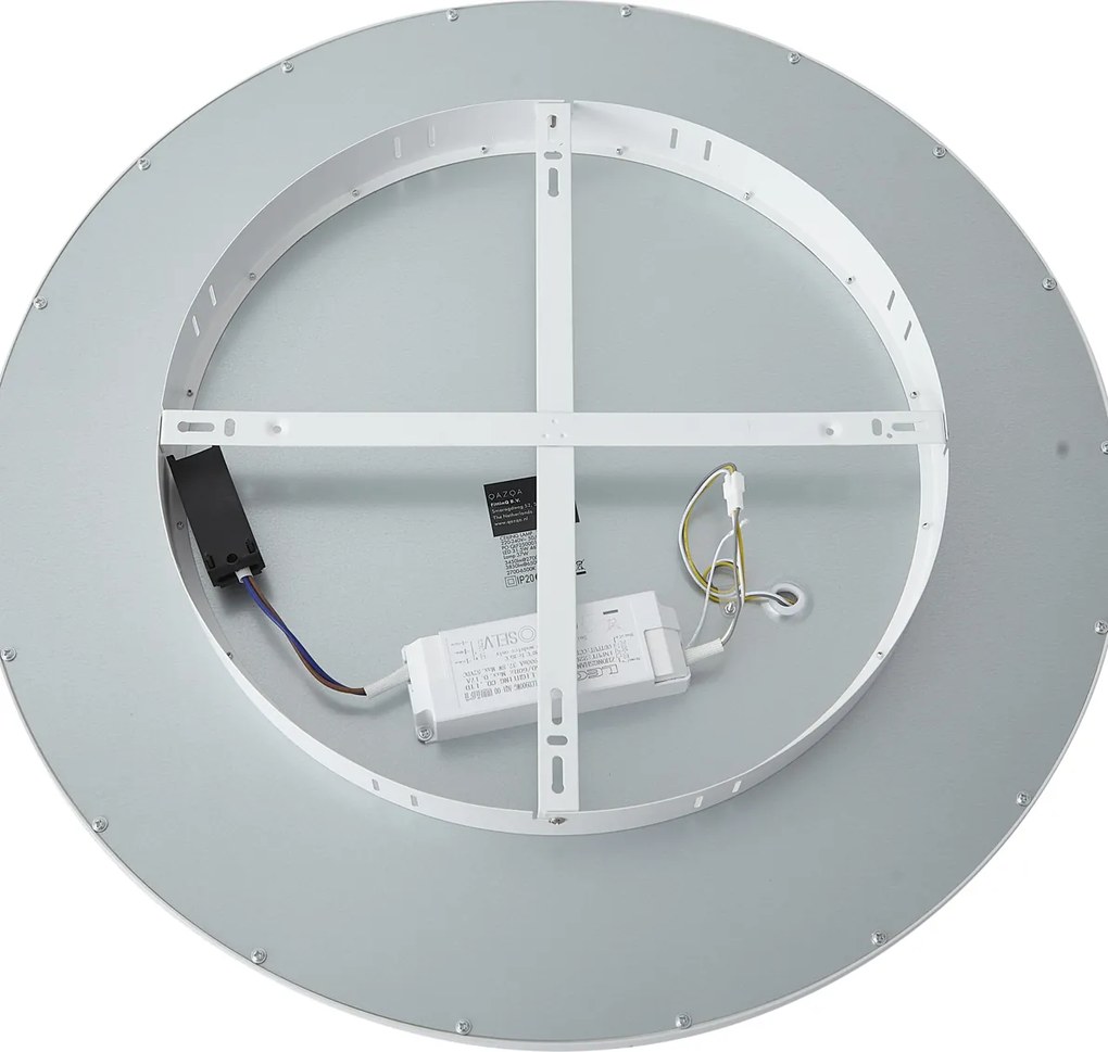 Pannello LED Smart bianco 60 cm con LED Dim to Warm con telecomando - Knob