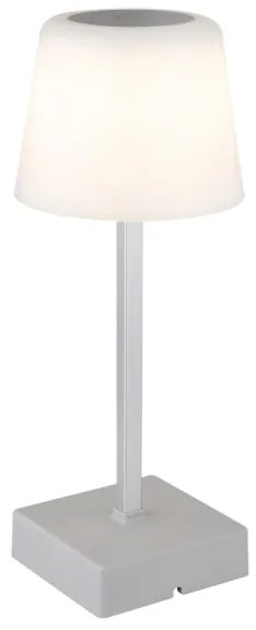 Globo 28061SI-LED lampada da tavolo touch XAYDEN 2W/5V 800 mAh argento