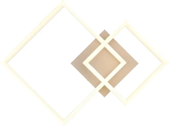 Globo 48047D - Plafoniera LED ZARA LED/24W/230V 3000K 46,5x62,5 cm