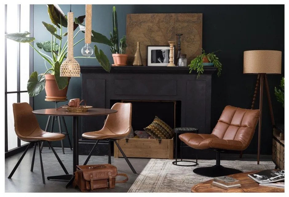 Poltrona marrone Bar - Dutchbone