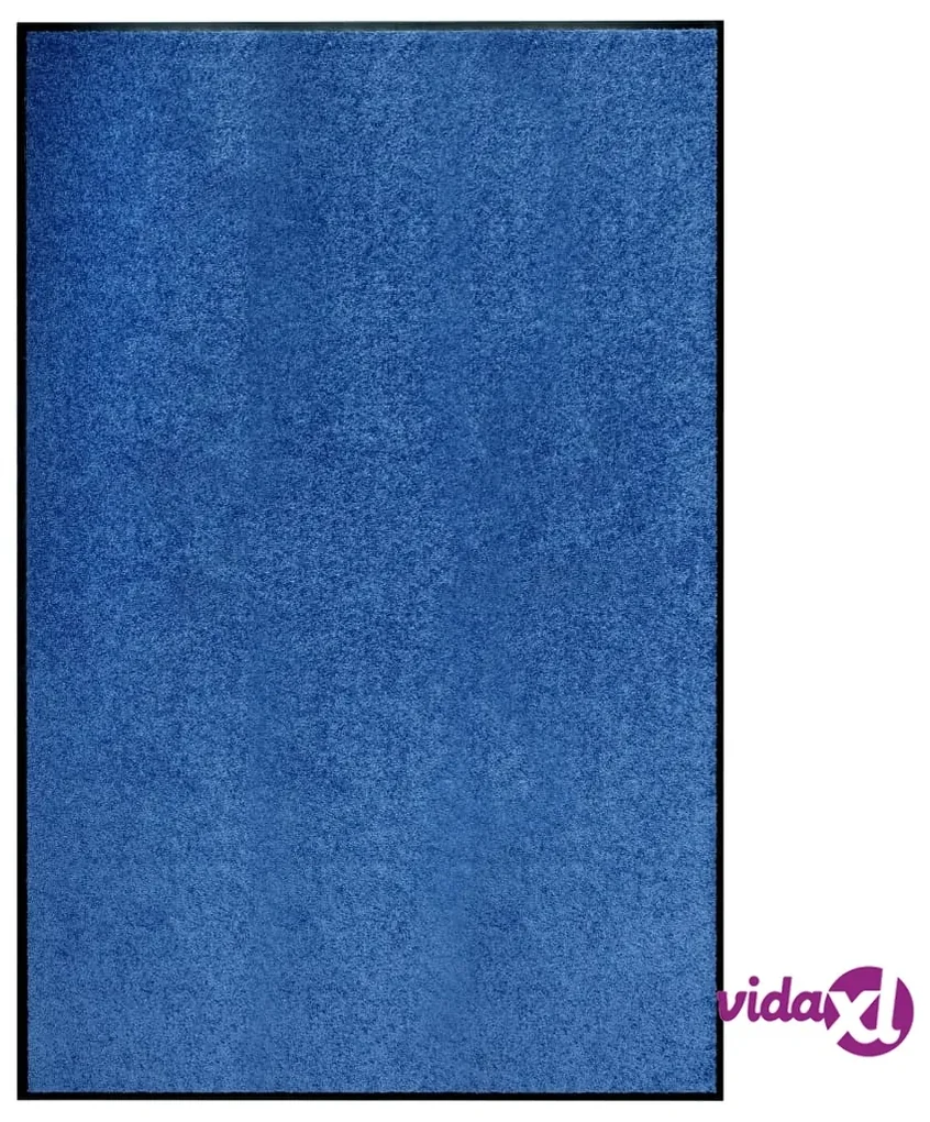 vidaXL Zerbino Lavabile Blu 120x180 cm