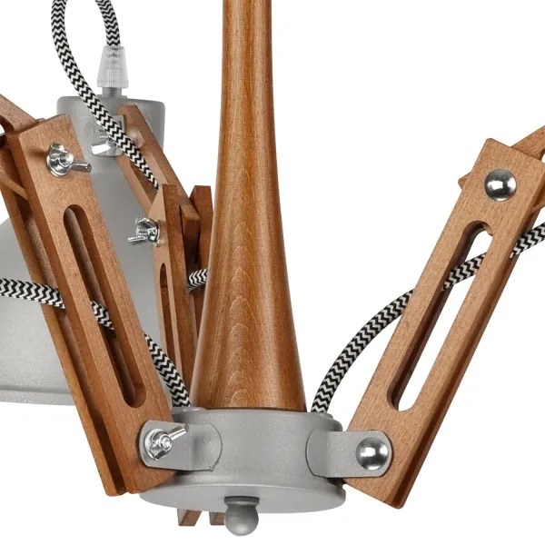 Plafoniera MARCELLO 3xE27/60W/230V da soffitto