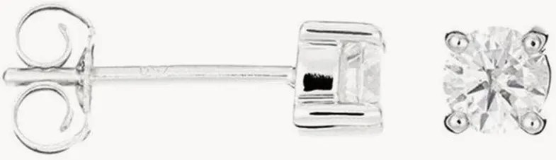 Orecchini in oro bianco con diamanti Eternelle