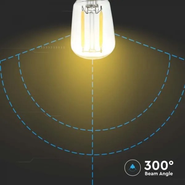 Lampadina LED a filamento ST26 E14/2W/230V 6500K