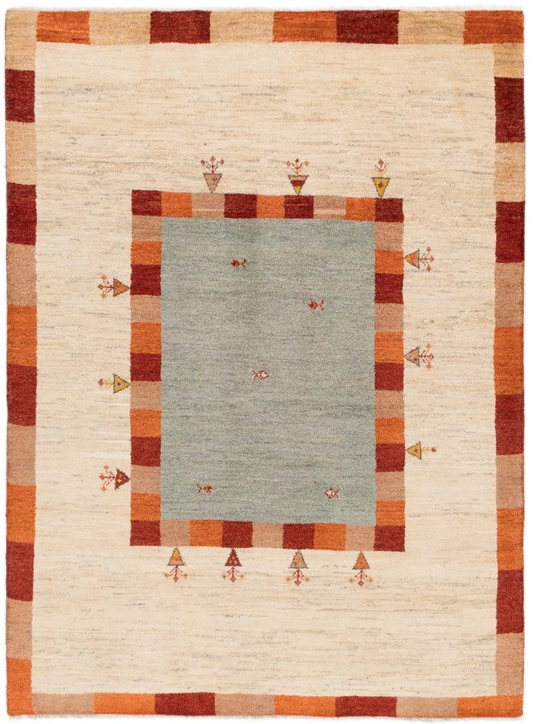 Gabbeh Tappeto persiano 230x170 Beige (Iran) Annodato A Mano
