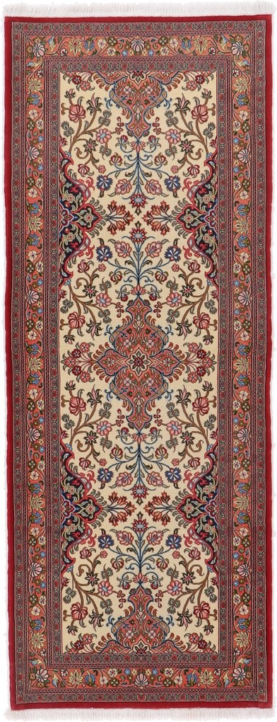 Ghom Tappeto 80 x 200 (Iran) Annodato A Mano