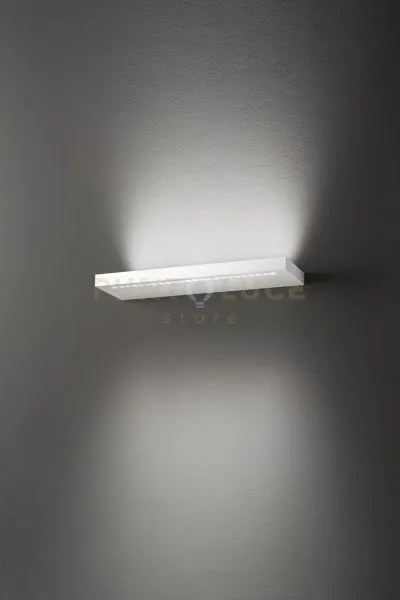 Applique in alluminio colore bianco bed led 28w 3000k cri?90 220-24...