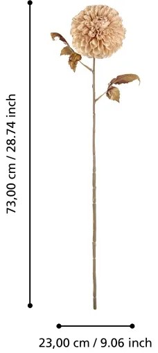 Eglo 428374 - Fiore artificiale ETAYA 73 cm beige
