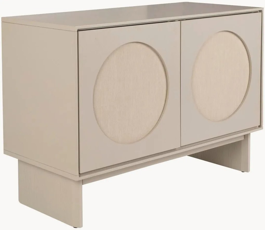 Mobile TV in legno di acacia Twin