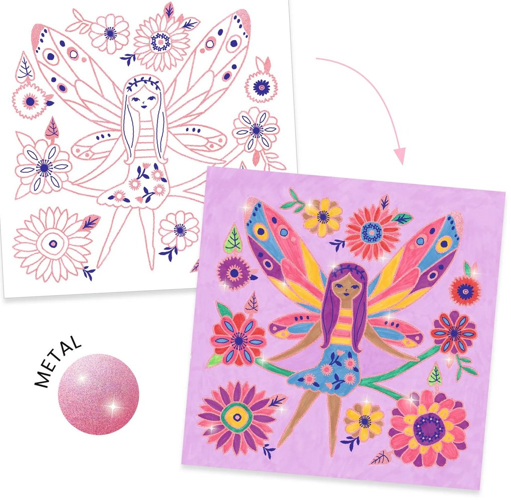 Disegni da colorare - Paese delle fate