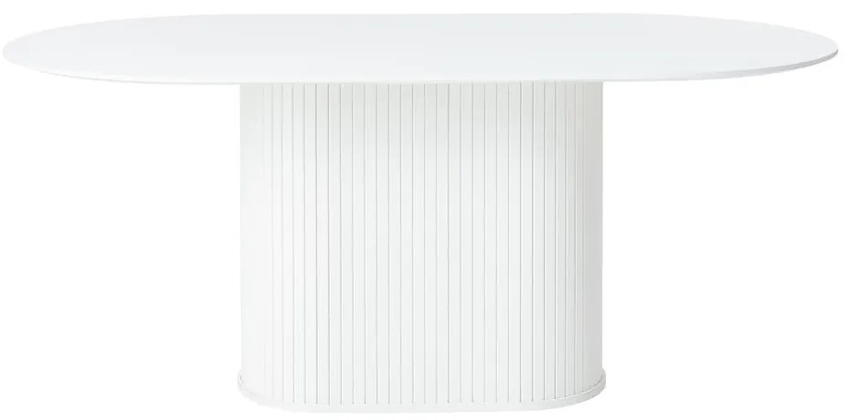 Tavolo da pranzo rotondo 95x180 cm Nola – Unique Furniture