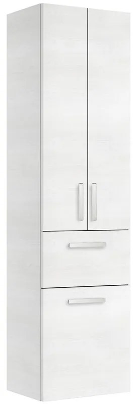 Colonna per mobile bagno Contea PELIPAL 1 cassetto 3 ante P 45 x L 45 x H 168 cm bianco