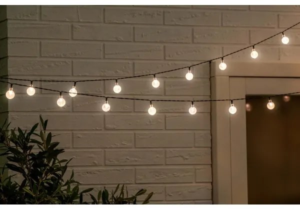 Catena LED solare 6,9m 50xLED/1,2V